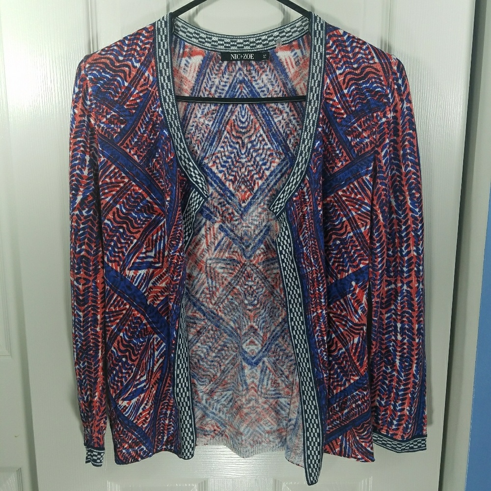 Nic+Zoe Women's PS Long Sleeve Cardigan